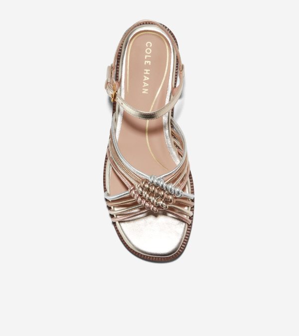 Women s Jitney Knot Sandals Hot on Sale