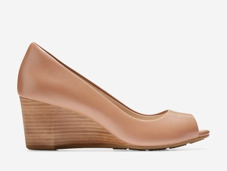 Sadie Open Toe Wedge  For Discount