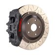 Brembo 12-16 Porsche Boxster (Excl PCCB) PISTA Front BBK 355x35x53a T3 2pc Rotor Slotted - Clear HA Hot on Sale