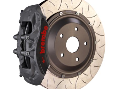 Brembo 12-16 Porsche Boxster (Excl PCCB) PISTA Front BBK 355x35x53a T3 2pc Rotor Slotted - Clear HA Hot on Sale