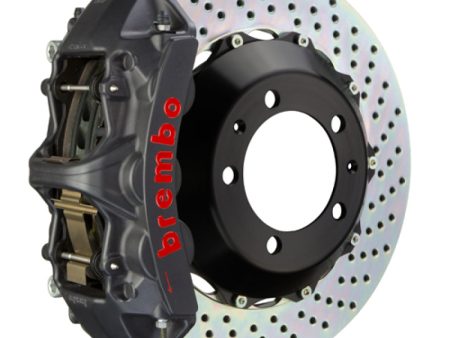 Brembo 07-12 335xi Front GTS BBK 6 Piston Cast 380x32 2pc Rotor Drilled-Black HA Online