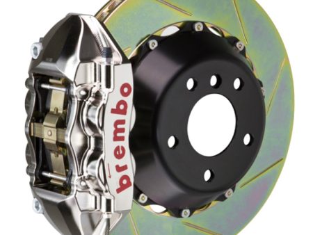 Brembo 12-16 991.1 C2 Rr GTR BBK 4Pist Billet 380x28 2pc Rotor Slotted Type1-Nickel For Discount