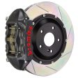 Brembo 11-12 1M Rear GTS BBK 4 Piston Cast 380x28 2pc Rotor Slotted Type-1-Black HA Sale