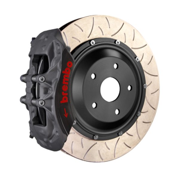 Brembo 13-18 320i Exc xDrive MSport Brake Fr Race BBK 6Pis Forged 2pc 355x35x53a 2p Rtr T3-Black HA Online now