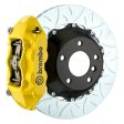 Brembo 05-08 LR3 05-13 Range Rover Sport Rr GT BBK 4Pist Cast 380x28 2pc Rotor Slotted Type3-Yellow Sale