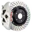 Brembo 05-13 Range Rover Sport (L320) Rear GT BBK 4 Piston Cast 380x28 2pc Rotor Drilled- White Discount