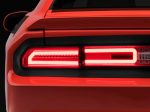 Raxiom 08-14 Dodge Challenger LED Tail Lights- Chrome Housing - Red Clear Lens Fashion