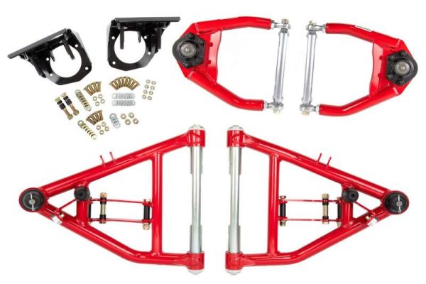 UMI Performance 73-87 GM C10 CornerMax A-Arm Kit - Red Cheap