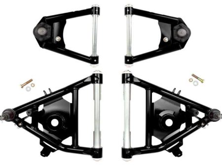 UMI Performance 73-87 GM C10 Street Performance A-Arm Kit - Black Sale