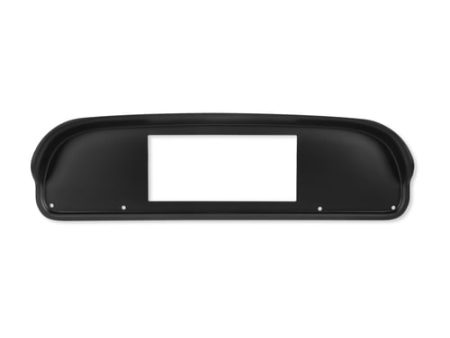 Holley Dash Bezels for Holley EFI 6.86  PRO Dashes 1957-1960 Ford Truck - Holley 6.86  Dash Panel - Black Hot on Sale