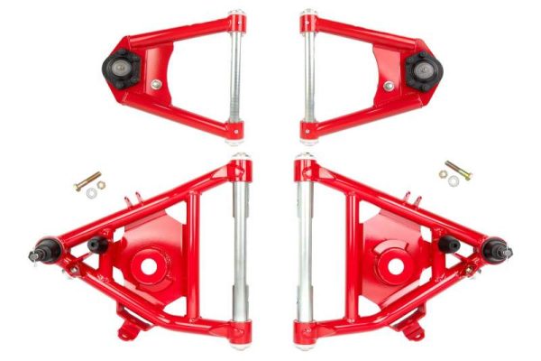 UMI Performance 73-87 GM C10 Street Performance A-Arm Kit - Red Supply