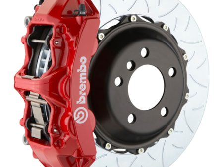 Brembo 00-03 M5 97-03 5-Series Front GT BBK 6 Piston Cast 380x32 2pc Rotor Slotted Type3-Red For Discount