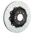 Brembo 05-1ster S Spyder (PCCB Eqpt) Rr 2-Piece Discs 350x28 2pc Rotor Slotted Type3 Supply