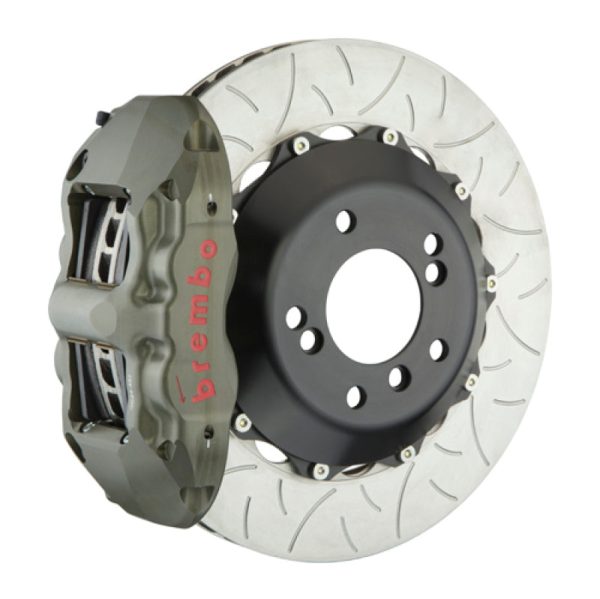 Brembo 06-12 997 Turbo (Excl PCCB) PISTA Rr Race BBK 4Pis Forged 350x28 x6 4a 2pc Rotor T3-Clear HA Online