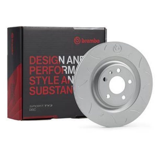 Brembo 02-12 Subaru Forester 2.5 AWD Front TY3 Sport Disc Rotor - 293X24 on Sale