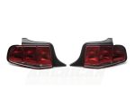 Raxiom 10-12 Ford Mustang Aero Tail Lights- Blk Housing (Smoked Lens) For Cheap