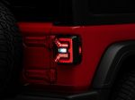 Raxiom 18-23 Jeep Wrangler JL Axial Series LED Tail Lights- Blk Housing (Smoked Lens) Sale