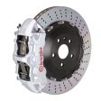 Brembo 12-15 ML350 Front GT BBK 6 Piston Cast 405x34 2pc Rotor Drilled-Silver Online Hot Sale